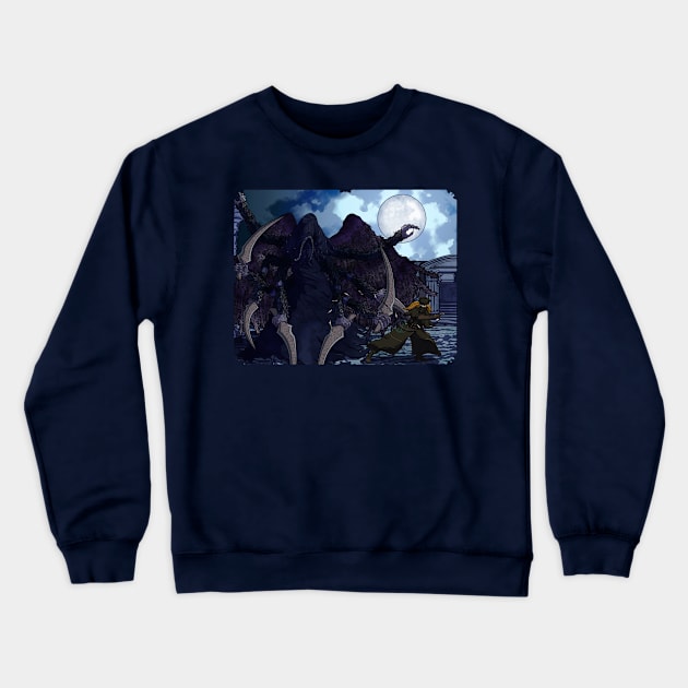 Bloodborne - Lunarium of the Nightmare Crewneck Sweatshirt by JuditangeloZK